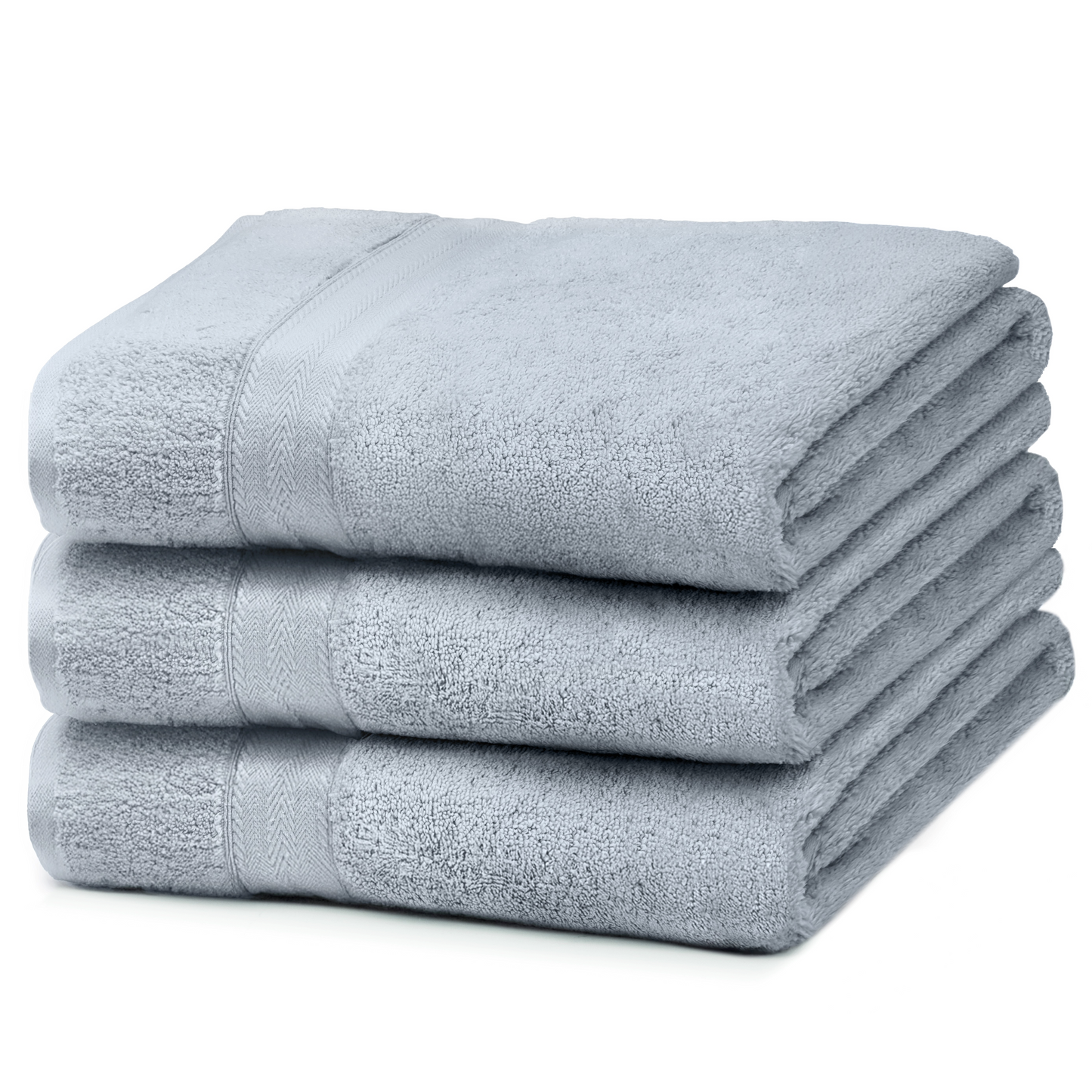 Cotton Bliss 3-Piece Bath Towels Set