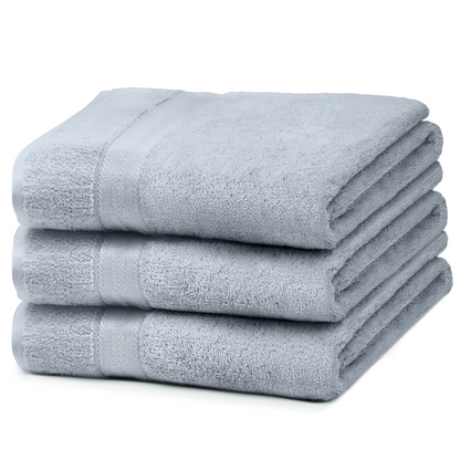 Cotton Bliss 3-Piece Bath Towels Set