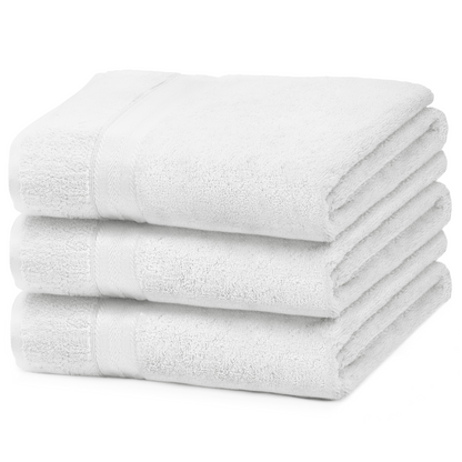 Cotton Bliss 3-Piece Bath Towels Set